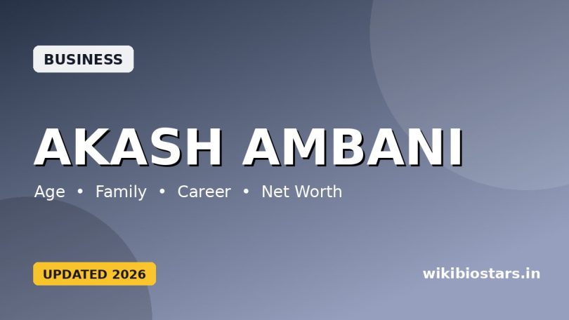 Akash Ambani Wiki, Age, Education, Family, Wife, Children, Net Worth, Biography & More