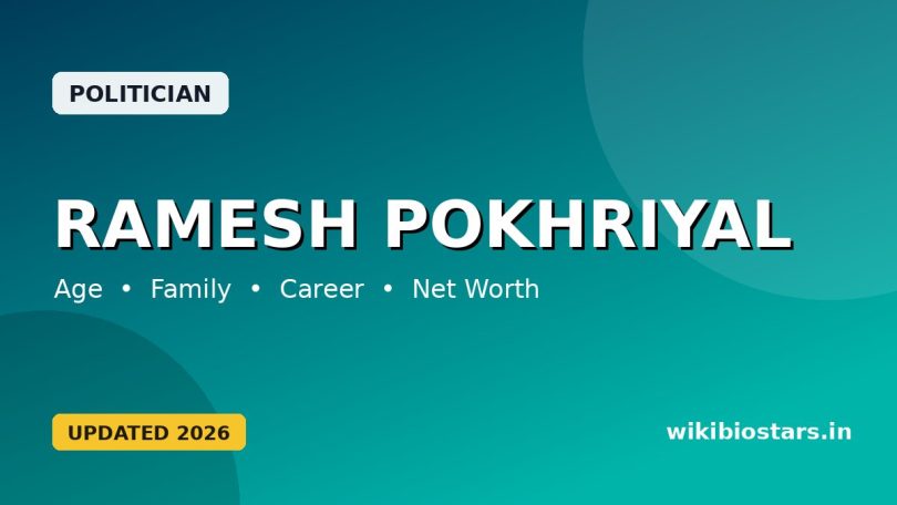 Ramesh Pokhriyal Wiki, Age, Caste, Family, Wife, Daughter, Biography, Net Worth
