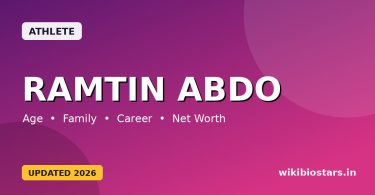 Ramtin Abdo Wiki, Age, Height, Wife, Parents, Profession, Ethnicity, Net Worth, Biography & More