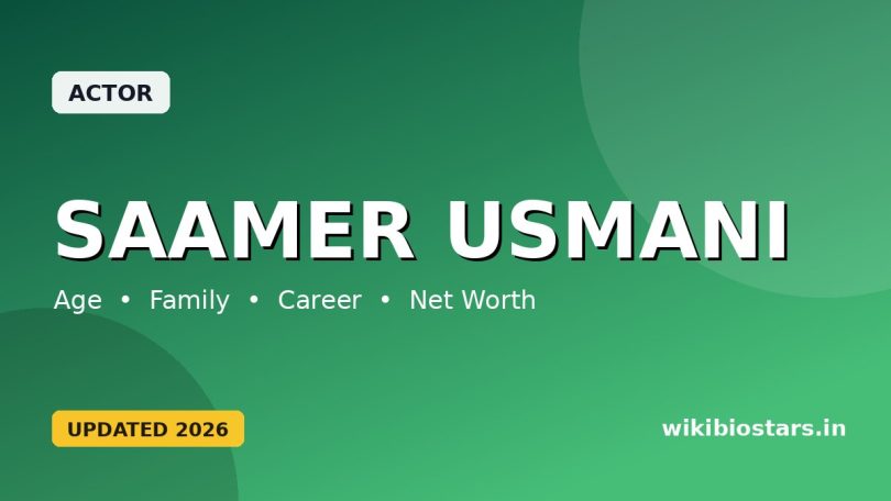 Saamer Usmani Wiki, Age, Height, Wife, Family, Ethnicity, Net Worth & More