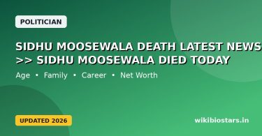 Sidhu Moosewala Death Latest News >> Sidhu Moosewala Died Today