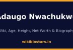 Adaugo Nwachukwu Wiki, Age, Height, Net Worth 2026