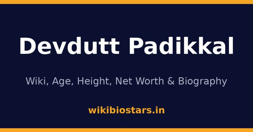 Devdutt Padikkal Wiki, Age, Height, Net Worth 2026