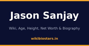Jason Sanjay Wiki, Age, Height, Net Worth 2026