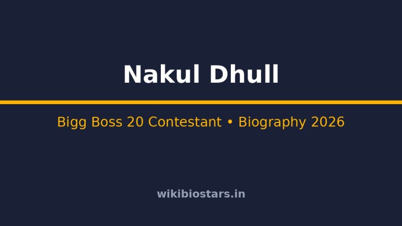 Nakul Dhull (Mitthu Don) Wiki, Age, Height, Net Worth 2026