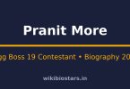 Pranit More Wiki, Age, Height, Net Worth 2026