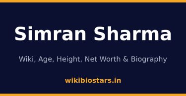 Simran Sharma Wiki, Age, Height, Net Worth 2026