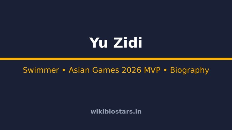 Yu Zidi Wiki: Age, Height, Net Worth, Asian Games MVP 2026 & Biography